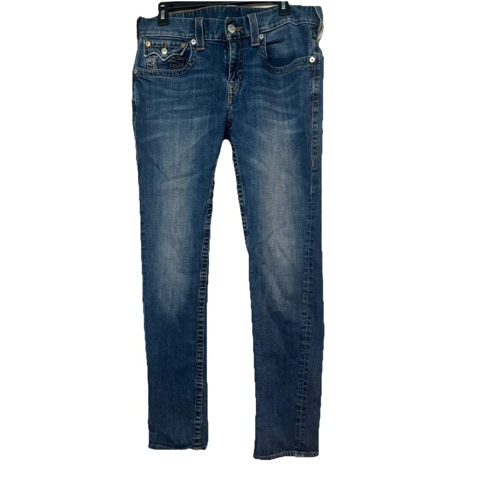 True Religion Skinny Flap Red‎ Men's Jeans Waist Size 31